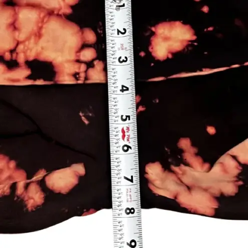 PINK - Victoria's Secret  Sequins Fold Down Bleached Black Leggings Size XS Y2K Pop - Image 6