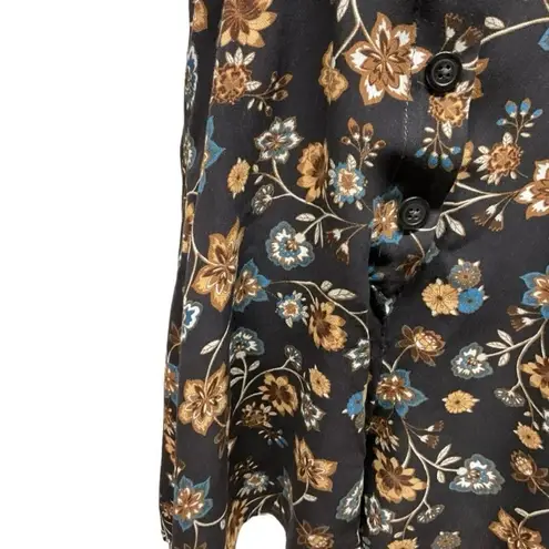 Anthropologie BB Dakota by Steve Madden Brown Floral Wildflower Romper Size M Size M