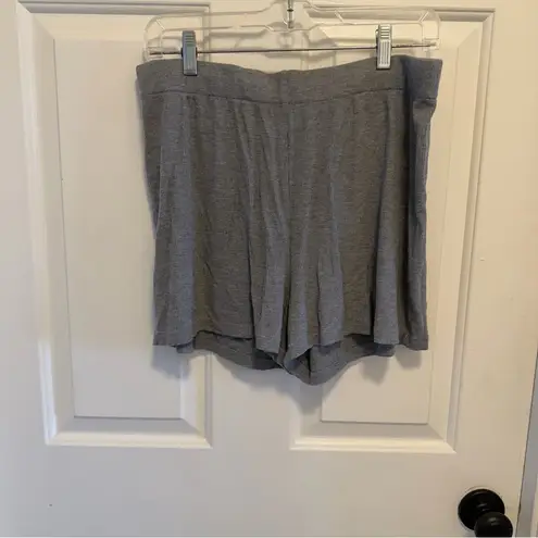 SKIMS Soft Lounge Short Sleep Set in Heather Grey Size Large