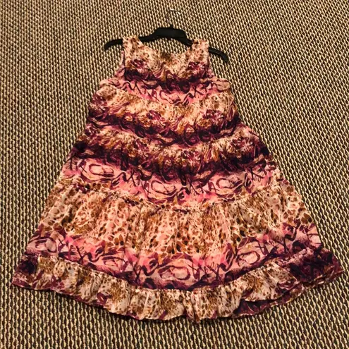 Gabby Skye Sleeveless Ombré Effect Dress Sz 12