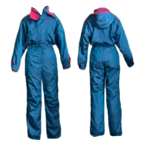 Vintage Bogner women’s ski suit iridescent blue Size undefined