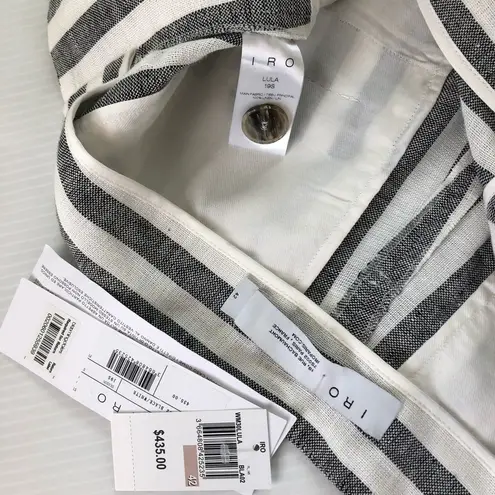 IRO NWT Lular High Waist Linen Shorts, 10 (42)