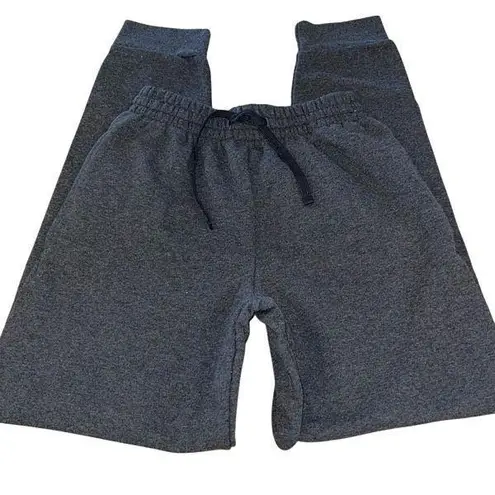 Jerzees  Nublend Adult Unisex Heather Fleece Elastic Waist Jogger Sweatpants Gray thumbnail 1