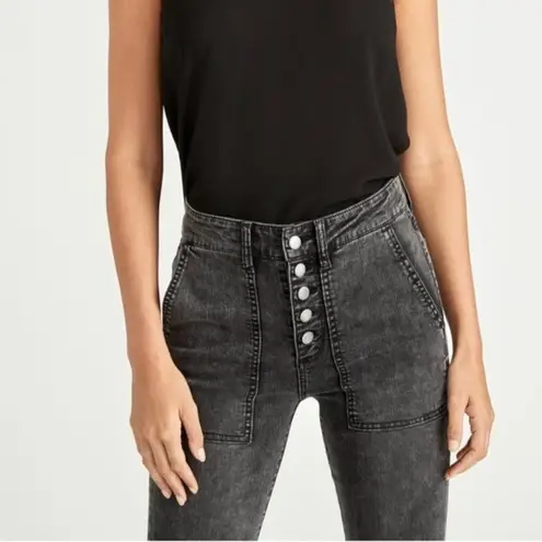 Rachel Roy Harp High-Rise Jeans, Dark Wash Wide Leg Denim Size 29 New w/Tag