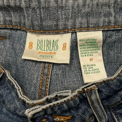 Bill Blass  Vintage High Waisted "Mom Jeans" Denim Shorts Size 6P