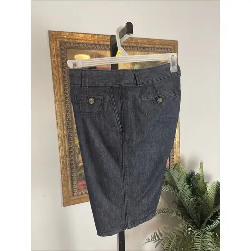 Dockers  Women Shorts US 6 Blue Denim 5 Pockets Designed