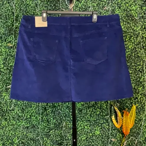 Navy Blue Mini Skirt by FRYE AND CO Size undefined