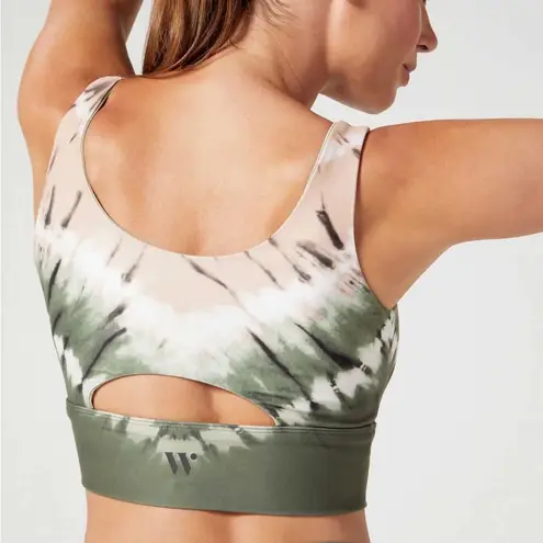 WEAR IT TO HEART green tie dye bra + legging coord set