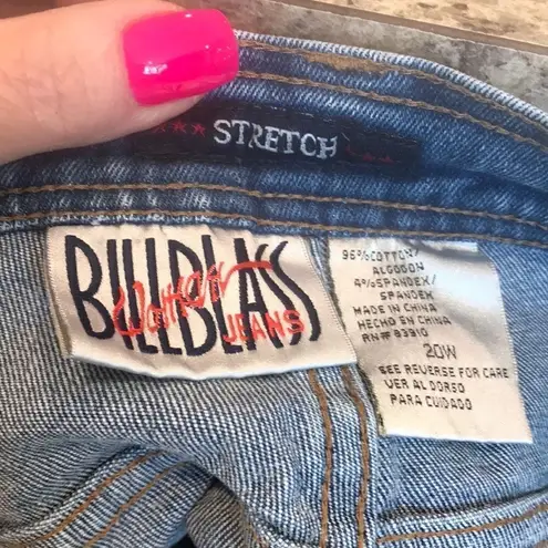 Bill Blass Stretch Women's Denim Straight Leg Jeans 20W