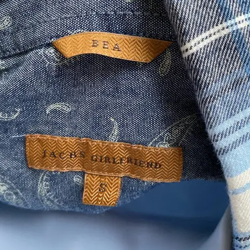 Jachs Girlfriend Bea button down flannel size small