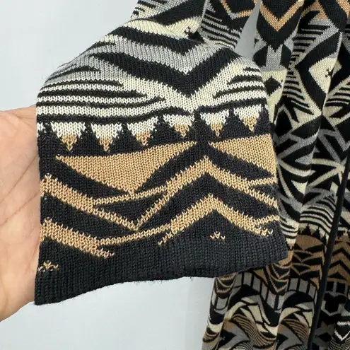 Investments Bohemian Aztec Cardigan Sweater Size Large