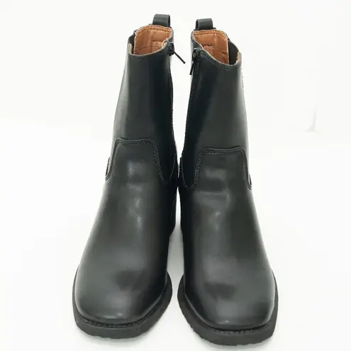 Zodiac Claret Chelsea Booties Block Heel