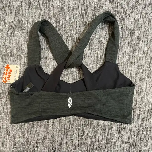 Free People Movement Zen Again Sports Bra Black