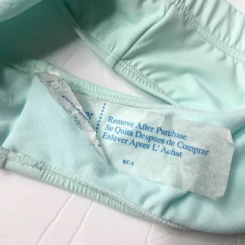 The Bikini Lab Rack Sold High Rise Bikini Bottoms Blue Green Small NWT Swimwear