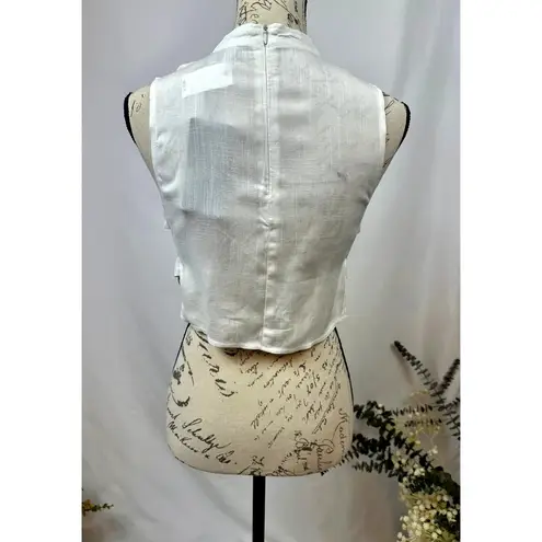 Charms Fashion Choker Crop Top V