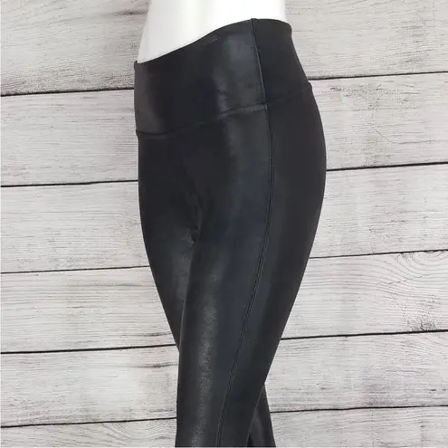 Spanx NEW  S Faux Leather Leggings Slimming #2437