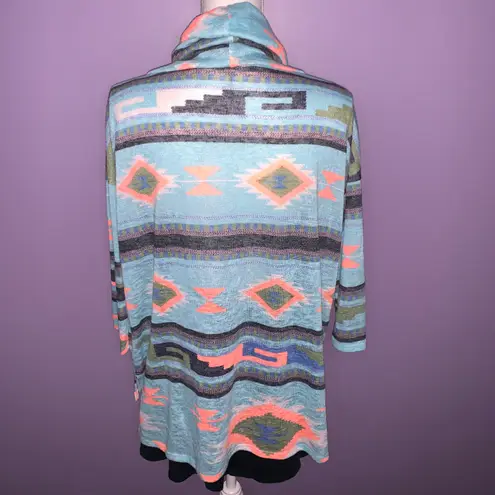 143 Story NEW Boutique Tribal Print Knit Top