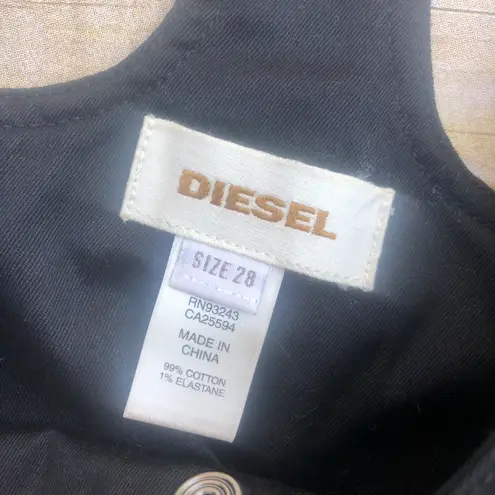 Diesel Vintage 2000 Black Jumper Dress