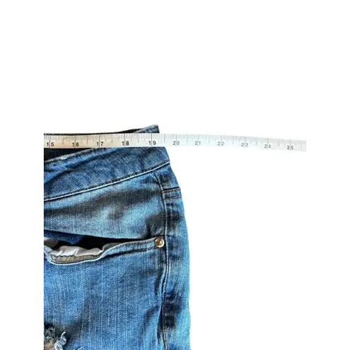 Dollhouse Alexa Women's Blue Distressed Jeans