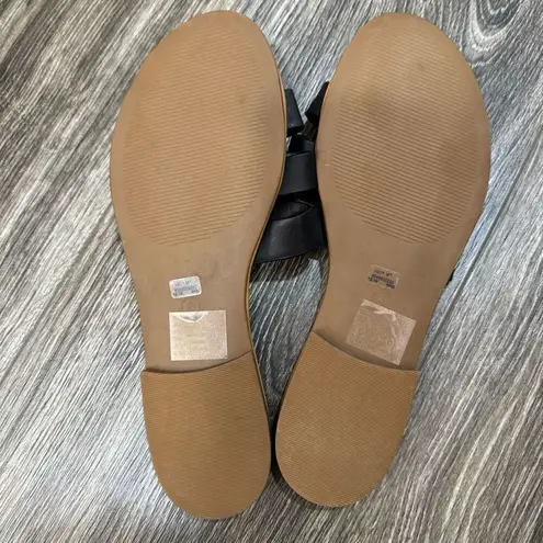 American Eagle  Black Slides Size 8 new