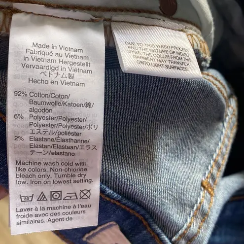 Madewell  Medium Wash Curvy High Rise Skinny Crop Jeans Size 26P