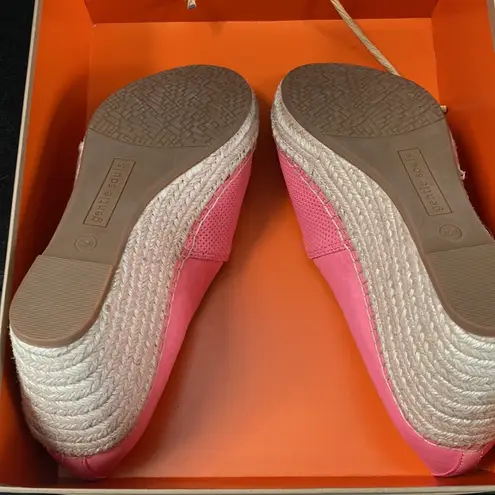 Gentle Souls Pink 7 1/2 by Kenneth Cole Wedge Espadrilles NIB