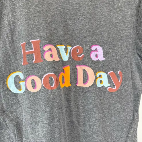 Cotopaxi Grey Have a good day Tee T shirt Women's Size Medium