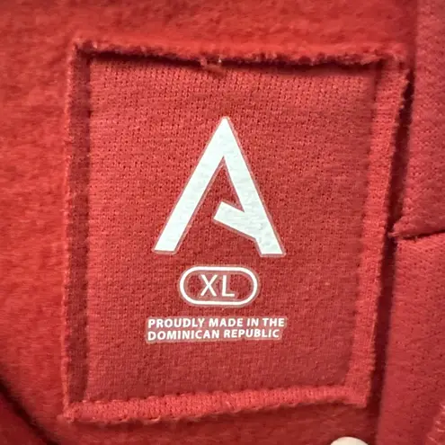 Stadium Athletics UNLV Runnin’ Rebels Hoodie Sweatshirt Size XL Red Oversized Womens Las Vegas