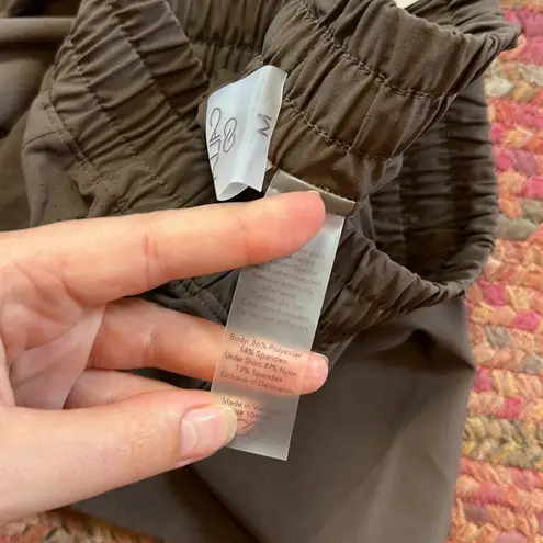 NWT CALIA BROWN QUICK DRY SKIRT SKORT Size M