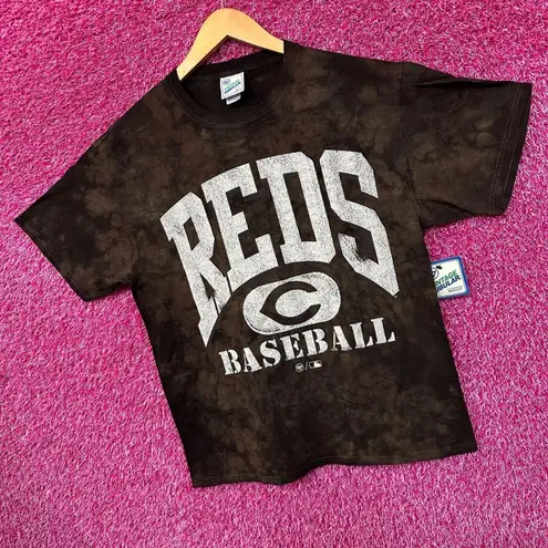 Cincinnati Reds Baseball Training Camp MLB Camo Tie Dye L