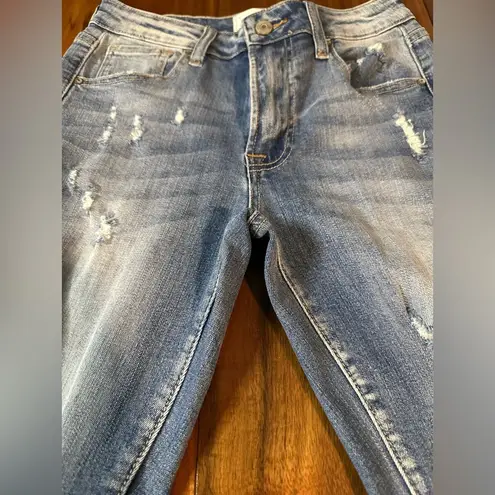 Gina Tricot Tricot Distressed Flare Jeans