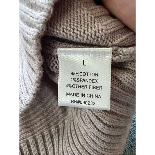 LA Hearts  by PacSun Beige Lavender Julia Hoodie Sweater Large