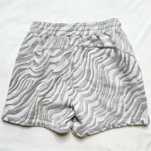 Sweaty Betty  Organic Cotton Animal Print Athletic Shorts French Terry