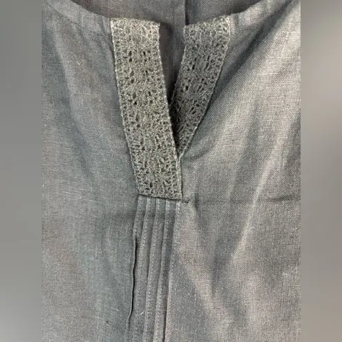 Real Clothes 10 Irish Linen Elegant Sleeveless Maxi Dress