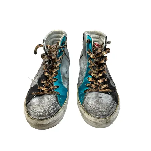 Golden Goose  slide sneaker‎ in rainbow size 40