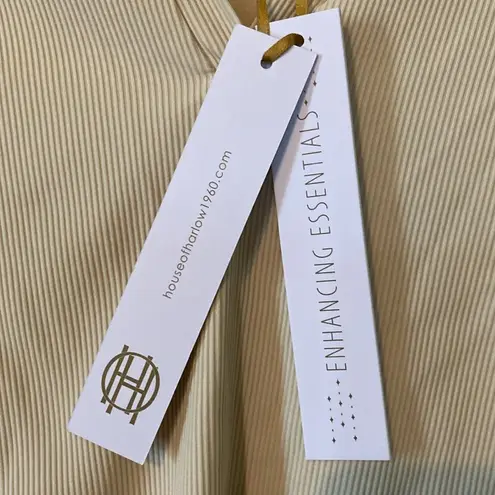 House of Harlow NWT ribbed body suit with collar - Size M