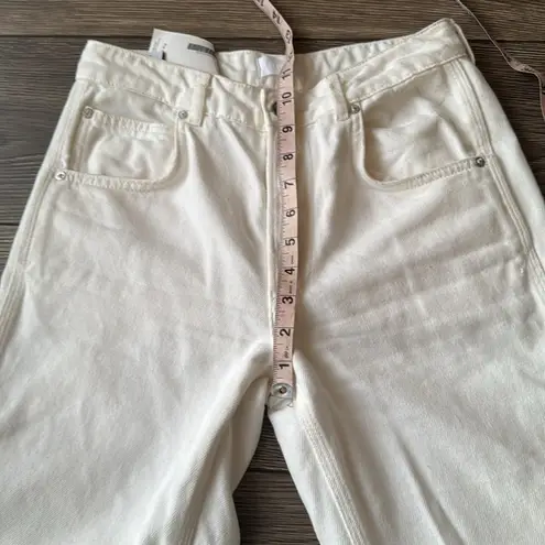 Boyish BY HER white Buttonfly denim jeans size 26 Bailey in Vertigo cut 0295