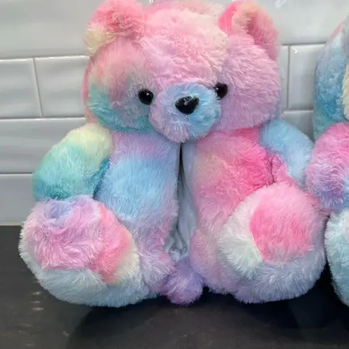 Women Teddy Bear Plush Slippers