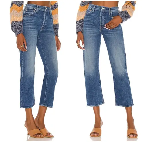 MOTHER Denim đź’•MOTHER SUPERIORđź’• The Ditcher Crop Jeans ~ Running With Scissors 25 NWT