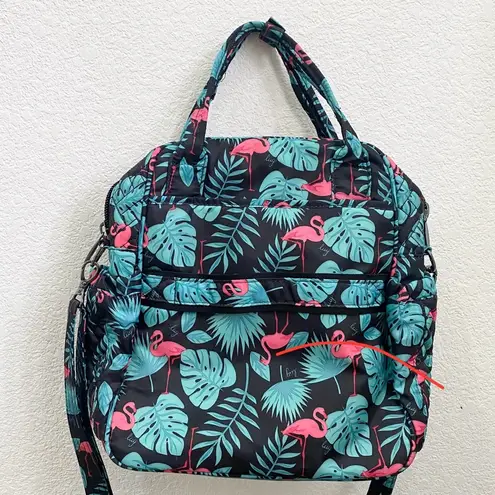 LUG Mini Puddle Jumper Flamingo Tropical Travel Bag Weekender Carry