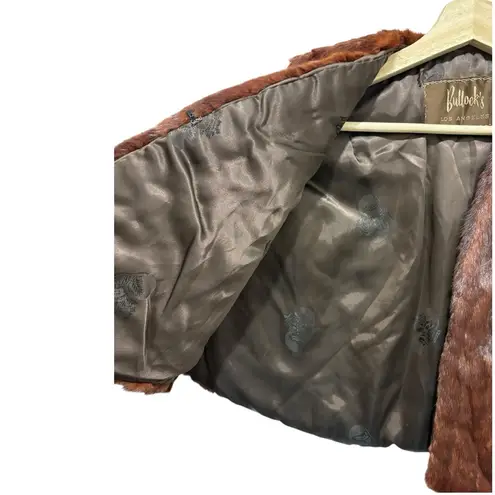 Vintage Bullocks Mink Cape Brown Size undefined