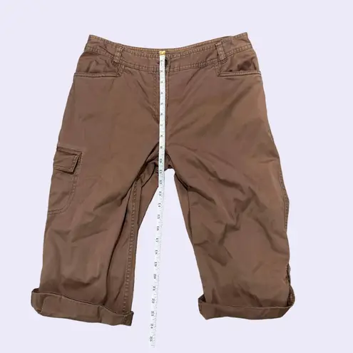 Charter Club Katherine Fit Pedal Pusher Capris Petite 6 Beige