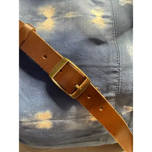 Lovestitch Tie-Dye Blue Hampton Weekender Bag NEW