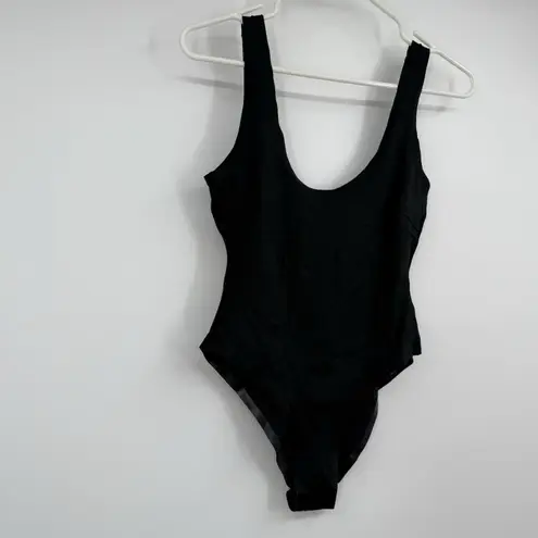 OneWith 1 Piece Swimsuit S Black High Waisted Scoop Beach Vacation Cruise Resort