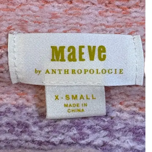 Maeve Anthropologie Birdie Cardigan Sweater Wool Blend Cottage Women Size XS