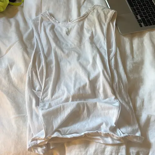 Free people open back top White Size XS