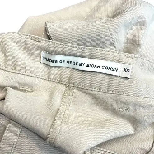 Shades of Grey by Micah Cohen Khaki Cargo Pants Size XS Tan