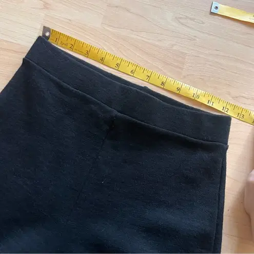 ROBERTO ROBLEDO Black Wool Blend Stirrup Pants Size Small