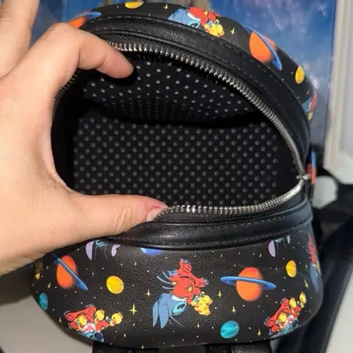Lounge Fly Disney lily & stitch outer space planets spaceship mini backpack
