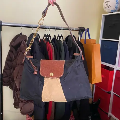 バッグ LONGCHAMP vintage 00s shoulderbag y2k vintage y2k black shoulder bag - $65 - From Janelle